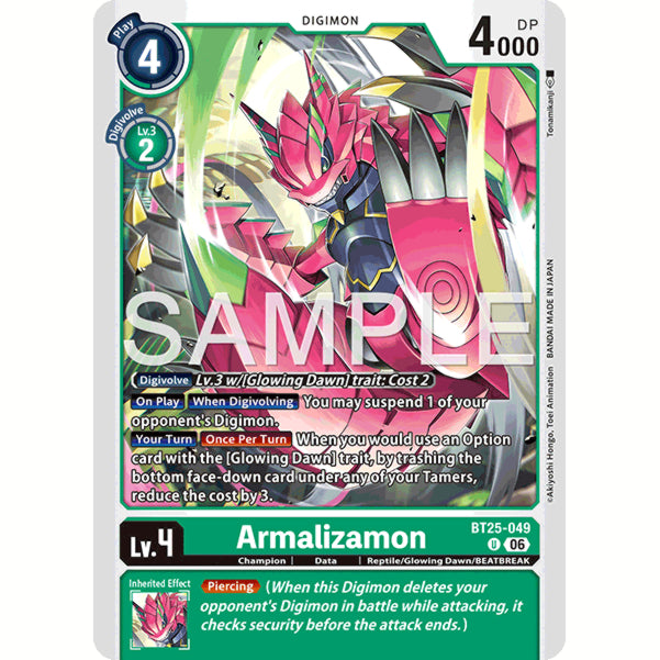 DCG [BT25-049 U] Armalizamon