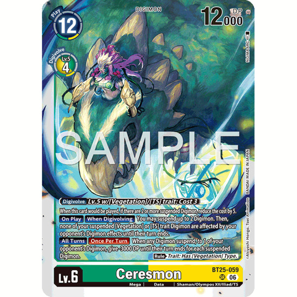 DCG [BT25-059 SR] Ceresmon