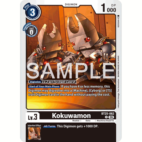 DCG [BT25-062 C] Kokuwamon