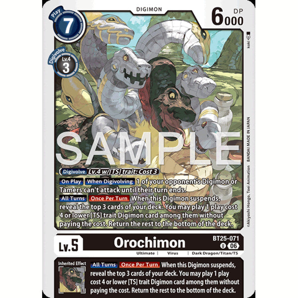 DCG [BT25-071 U] Orochimon