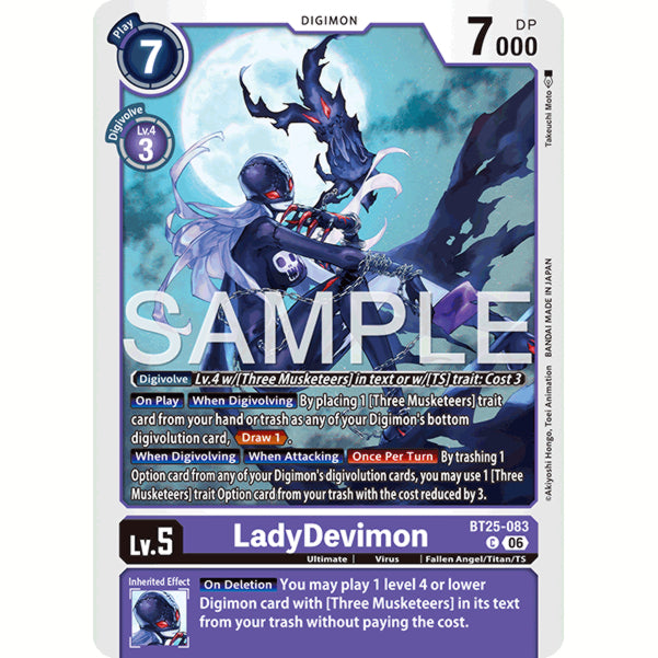 DCG [BT25-083 C] LadyDevimon