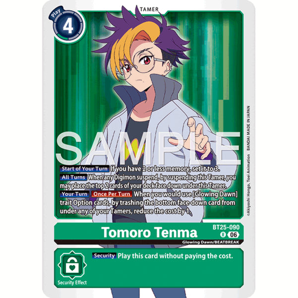 DCG [BT25-090 R] Tomoro Tenma