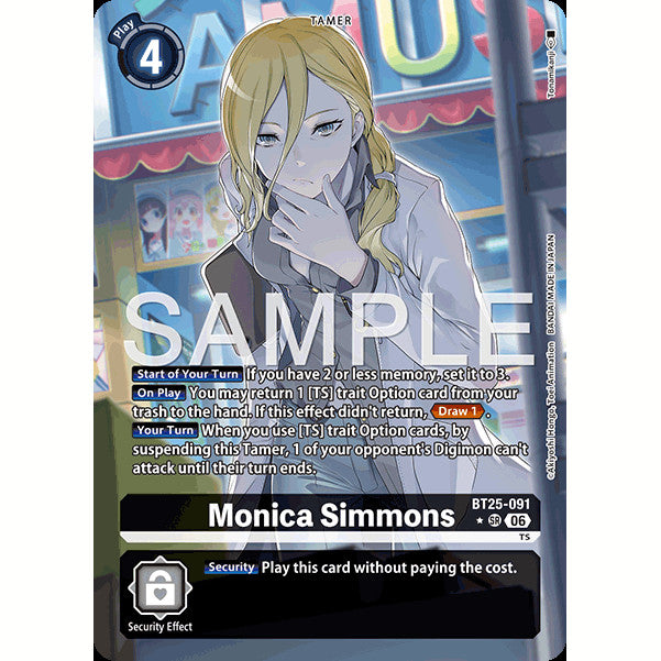 DCG [BT25-091] Monica Simmons (Alternate Art)
