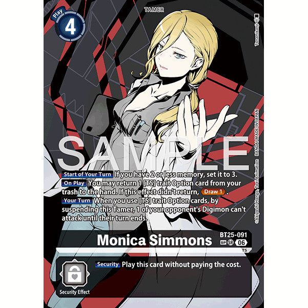 DCG [BT25-091 SR] Monica Simmons (SP)