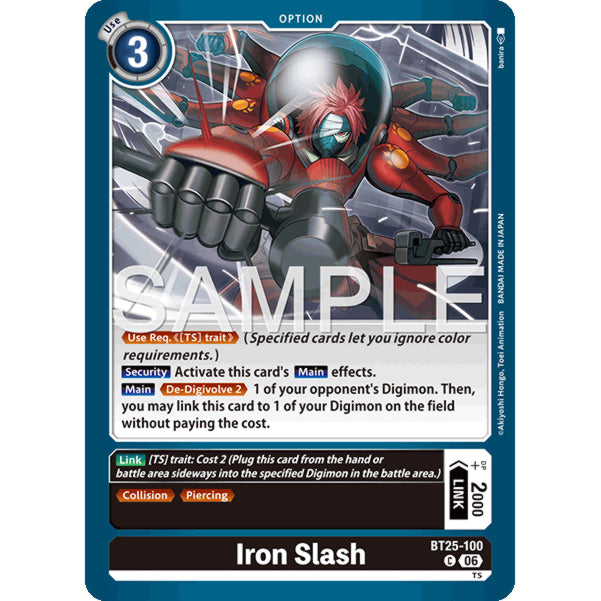 DCG [BT25-100 C] Iron Slash