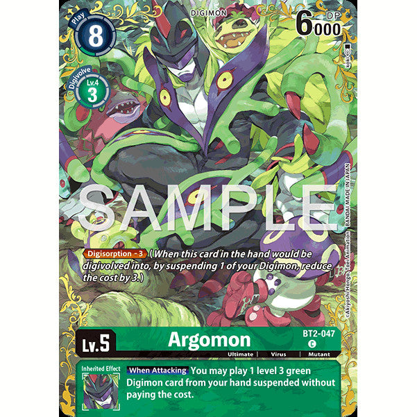 DCG [BT25-BT02-047 C] Argomon (Alternate Art)