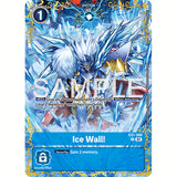 DCG [BT25-EX01-068 R] Ice Wall! (Alternate Art)