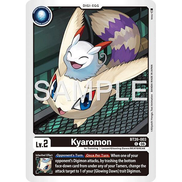 DCG [BT26-003 C] Kyaromon
