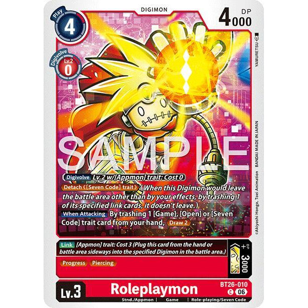 DCG [BT26-010 C] Roleplaymon