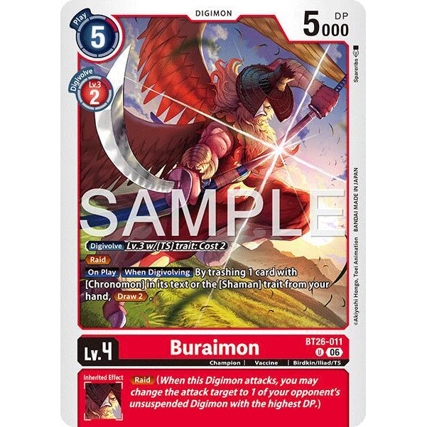 DCG [BT26-011 U] Buraimon