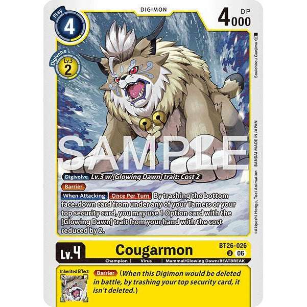 DCG [BT26-026 U] Cougarmon
