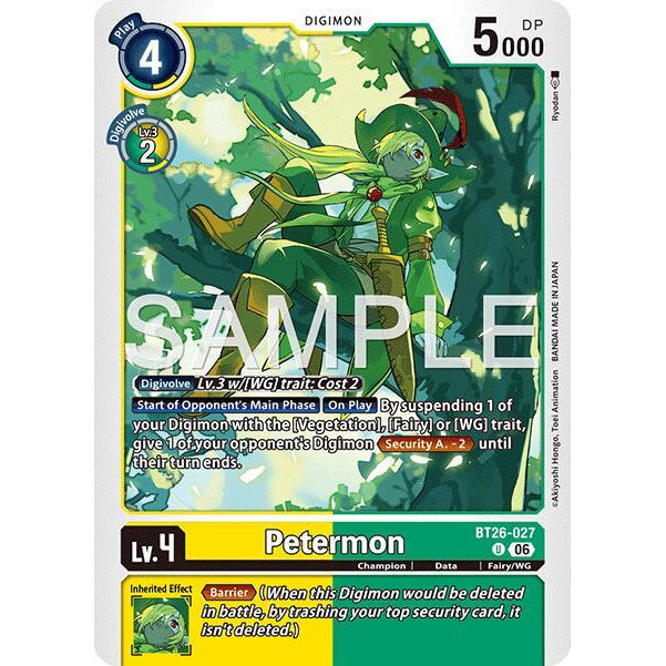 DCG [BT26-027 U] Petermon