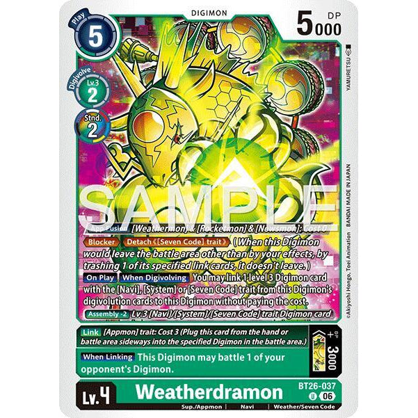 DCG [BT26-037 U] Weatherdramon