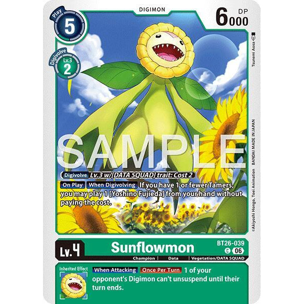 DCG [BT26-039 C ] Sunflowmon