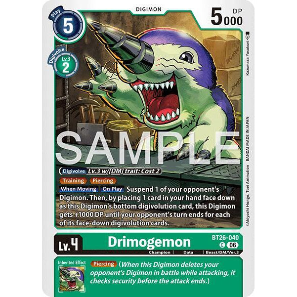 DCG [BT26-040 C] Drimogemon