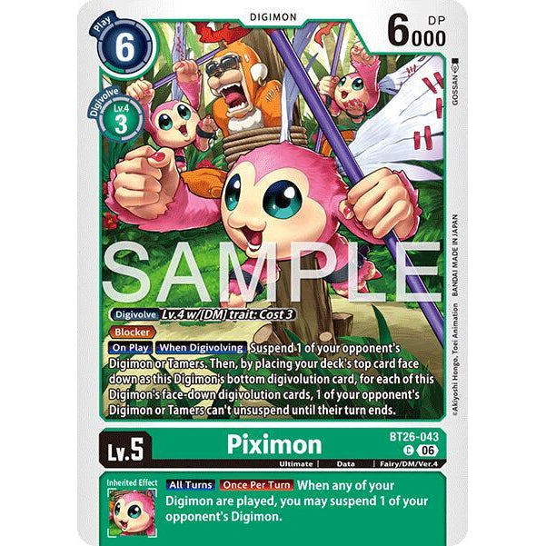 DCG [BT26-043 C] Piximon
