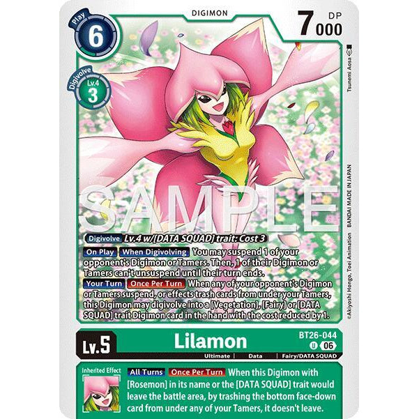 DCG [BT26-044 U ] Lilamon
