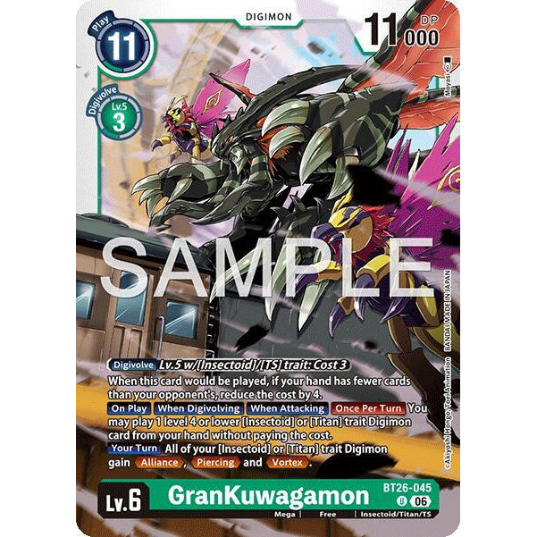 DCG [BT26-045 U] GranKuwagamon