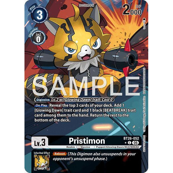 DCG [BT26-052 C] Pristimon (Alternate Art)