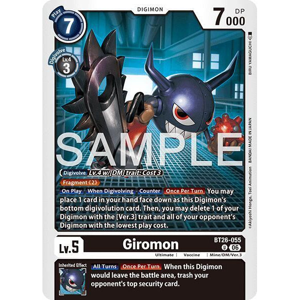 DCG [BT26-055 U] Giromon
