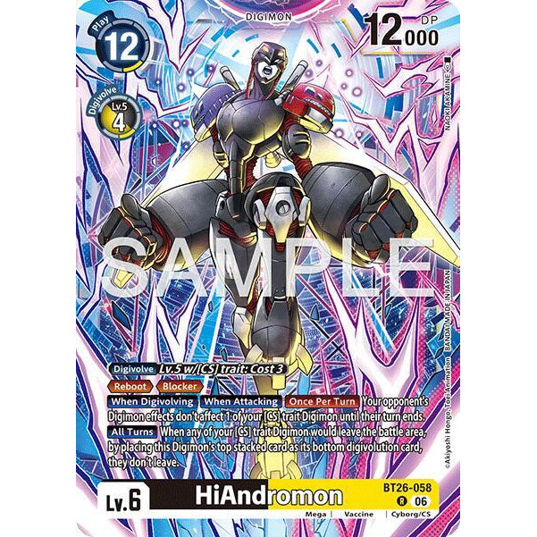 DCG [BT26-058 R] HiAndromon