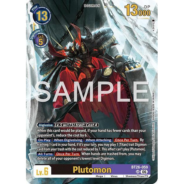 DCG [BT26-059 UR] Plutomon