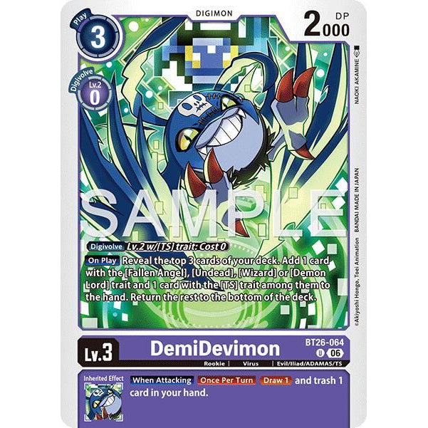 DCG [BT26-064 U] DemiDevimon