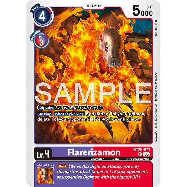 DCG [BT26-071 C] Flarerizamon