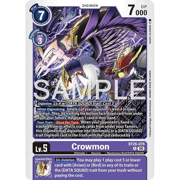 DCG [BT26-076 R] Crowmon
