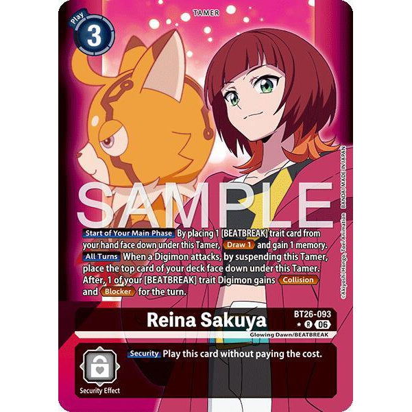 DCG [BT26-093 R] Reina Sakuya (Alternate Art)