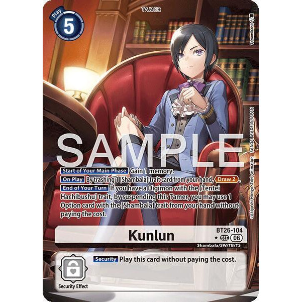 DCG [BT26-104 SEC] Kunlun (Alternate Art)