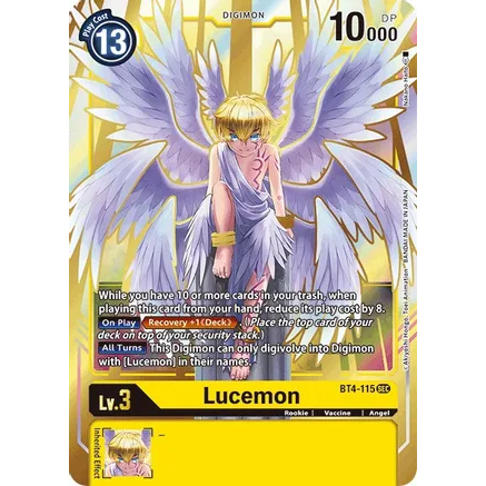DCG [RB1-BT4-115 SEC] Lucemon