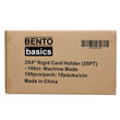 Bento Basics - 3" x 4" Clear Regular Toploaders Bulk Case (1000 ct)