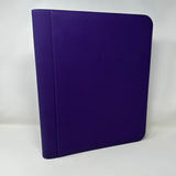 Bento Basics - Toploader Zip Binder 9-Pockets (Purple)