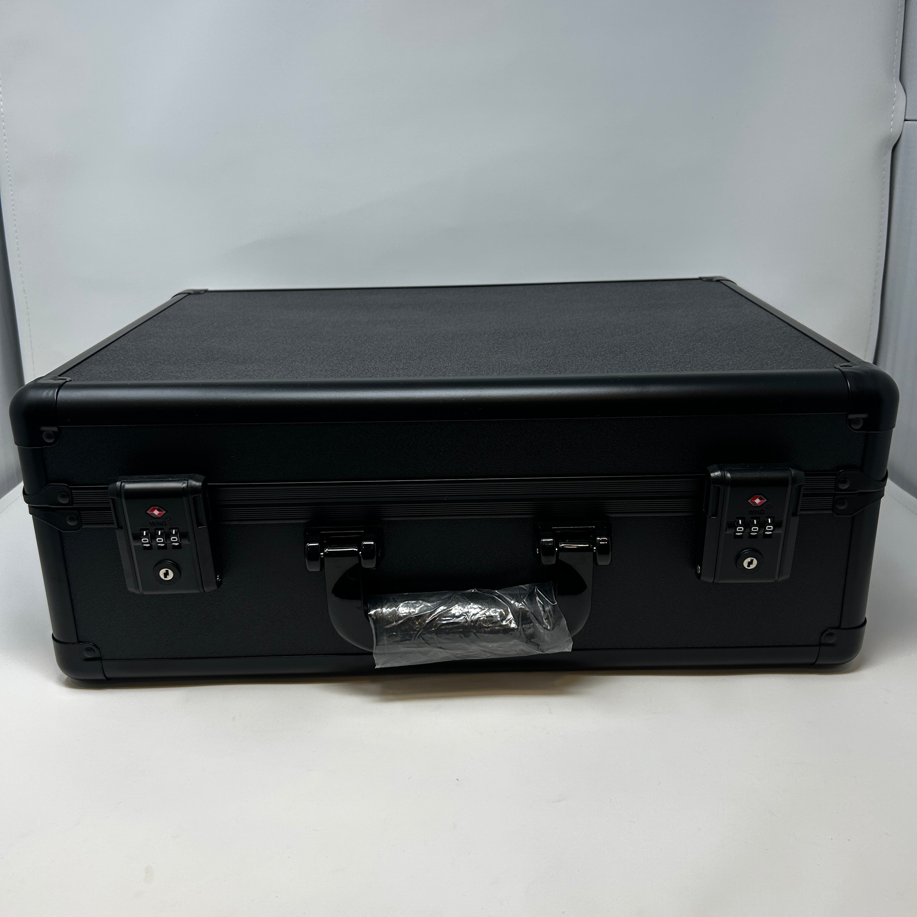 Bento Basics - Graded Latch Aluminum Case (4 Rows Black)