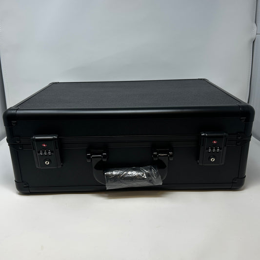Bento Basics - Graded Latch Aluminum Case (4 Rows Black)