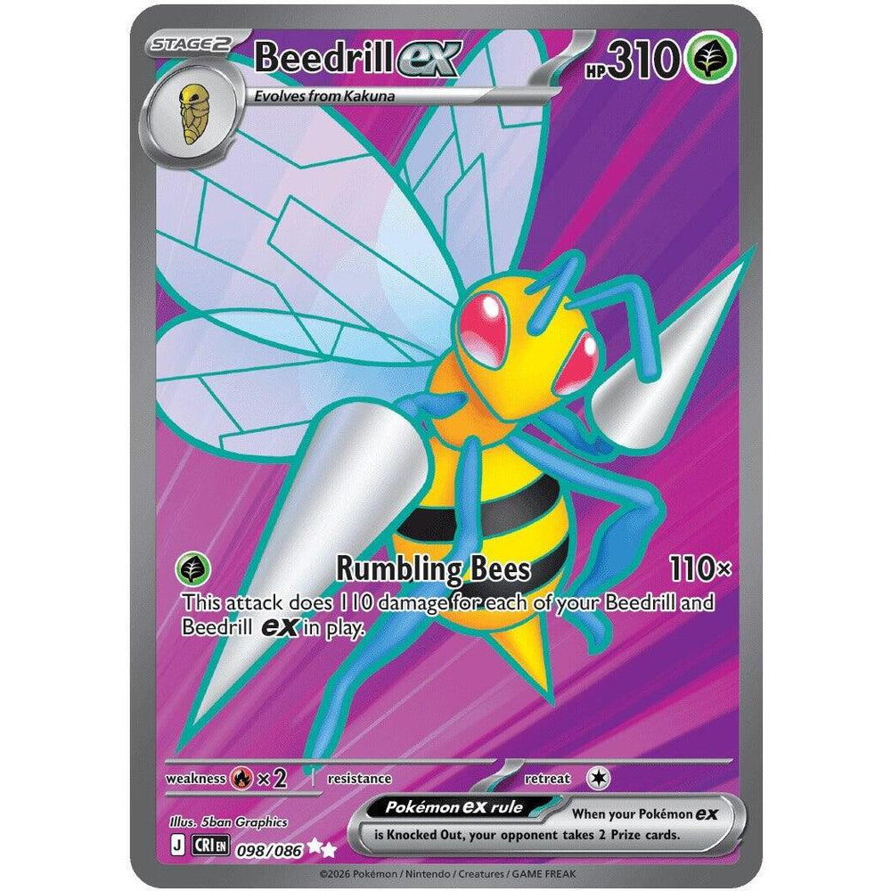 PKM [ME04-CRI-098 UR] Beedrill ex