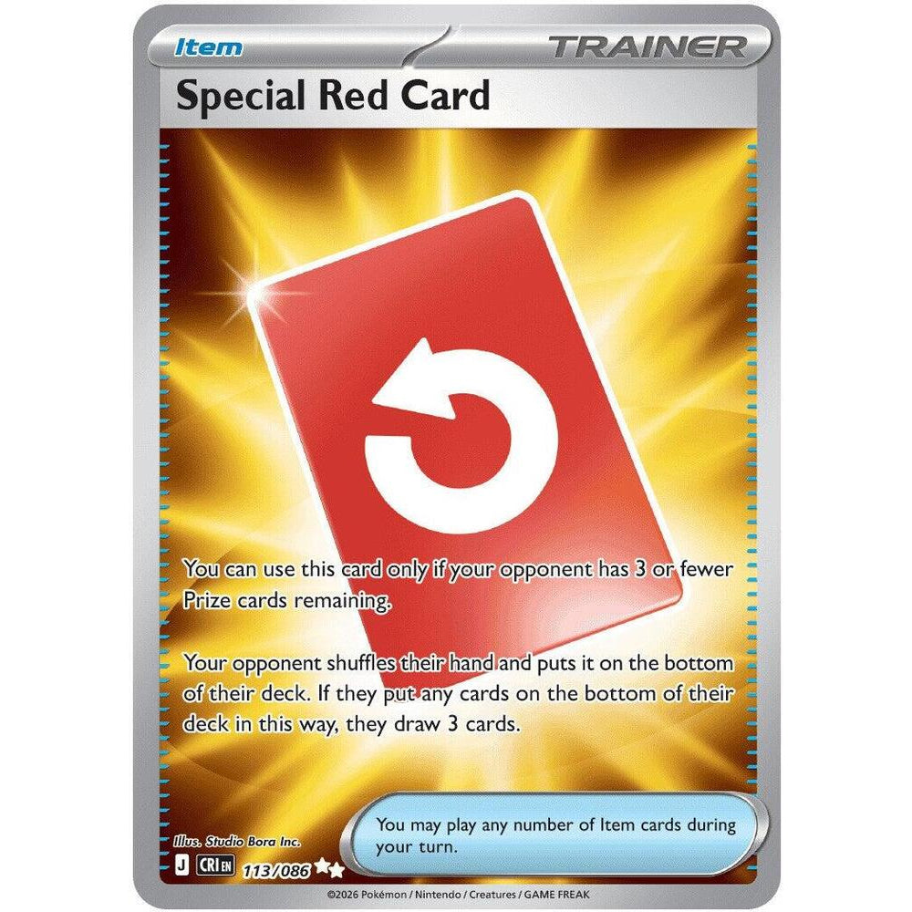 PKM [ME04-CRI-113 UR] Special Red Card