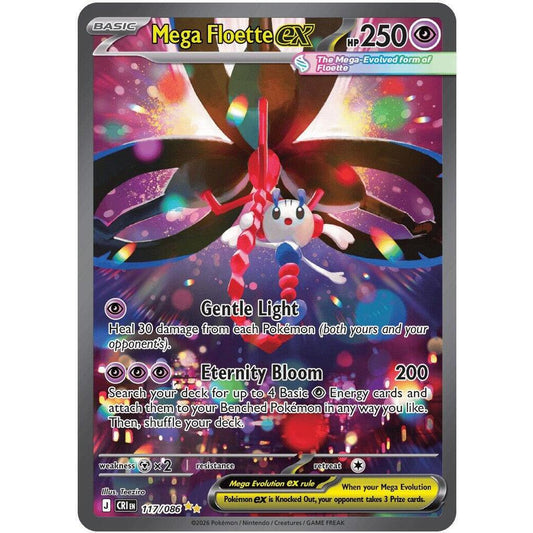 PKM [ME04-CRI-117 SIR] Mega Floette ex
