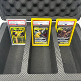 Bento Basics - Graded Latch Aluminum Case (3 Rows Black)
