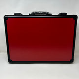 Bento Basics - Graded Latch Aluminum Case (4 Rows Red)