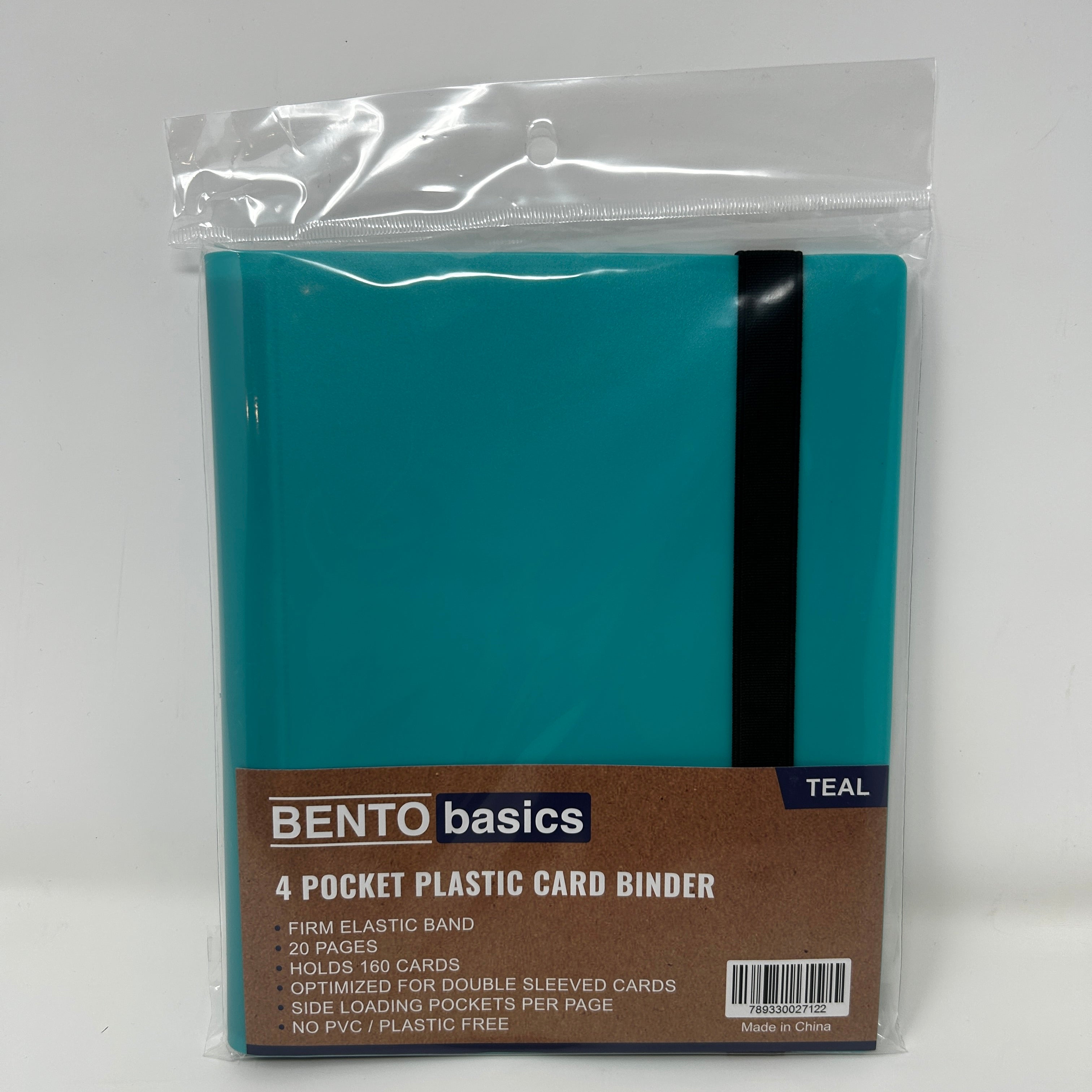 Bento Basics - Poly Album 4-Pockets (Teal)