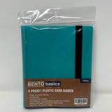 Bento Basics - Poly Album 4-Pockets (Teal)