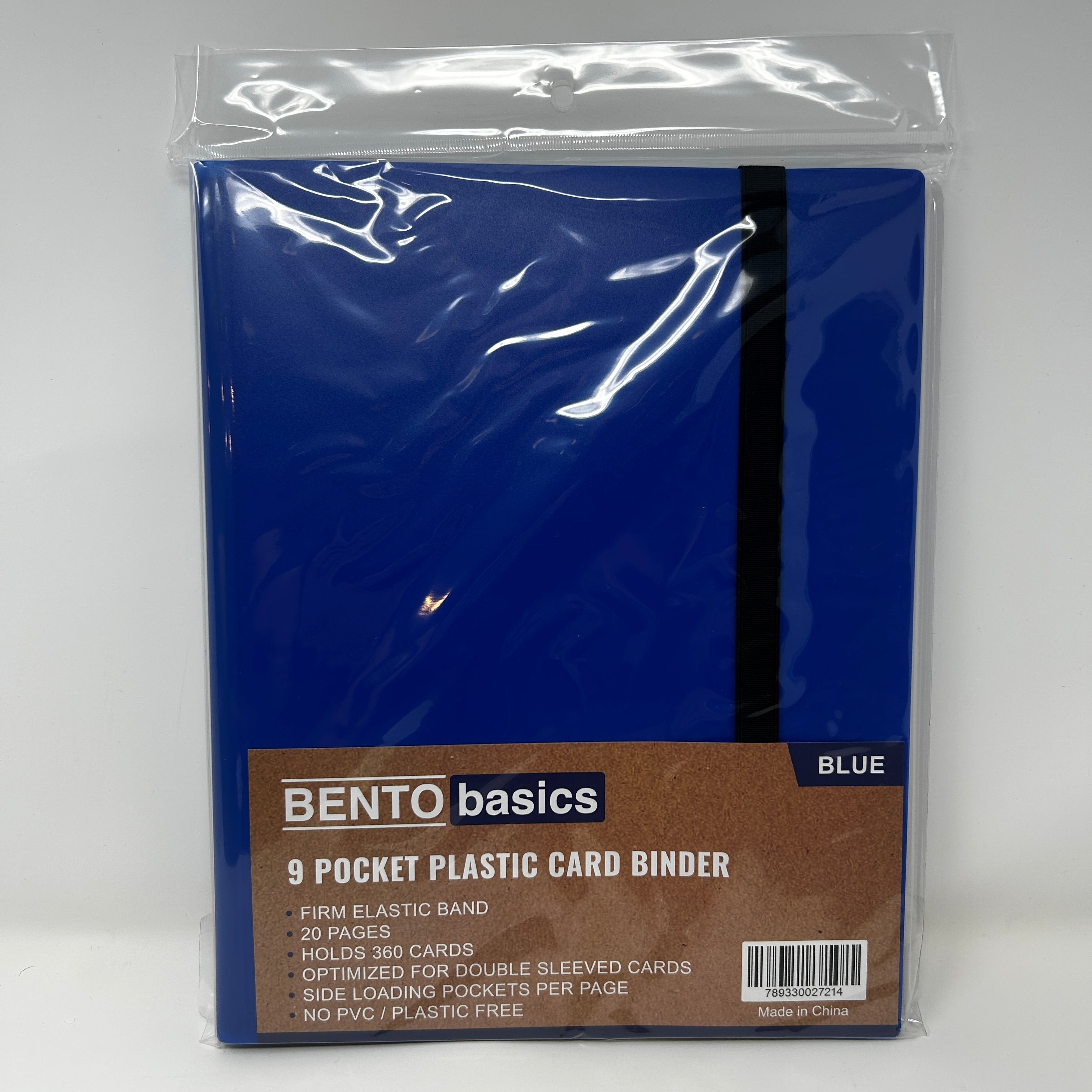Bento Basics - Poly Album 9-Pockets (Blue)