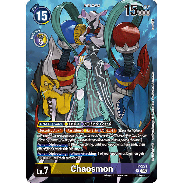 DCG [P-221] Chaosmon (BT24 Box Promo Pack)