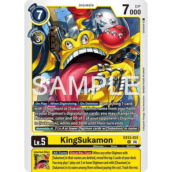 DCG [EX13-031 R] KingSukamon