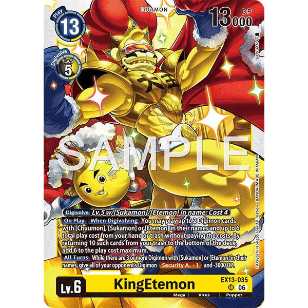 DCG [EX13-035 SR] KingEtemon