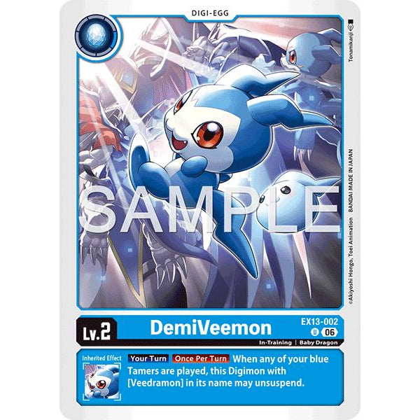DCG [EX13-002 U] DemiVeemon