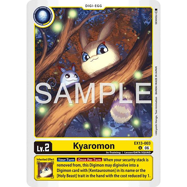 DCG [EX13-003 U] Kyaromon