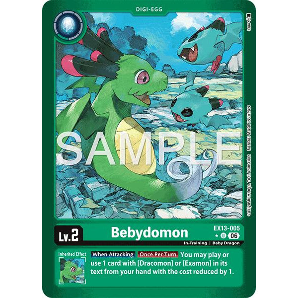 DCG [EX13-005 U] Bebydomon (Limited Foil)